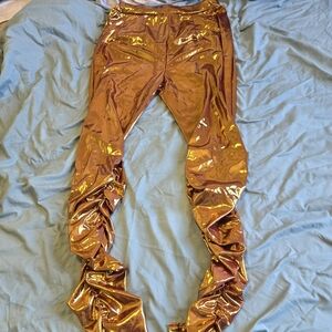 Shein Sexy High Waist Ruched Leggings